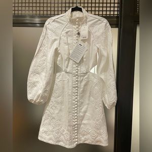 NWT Zimmermann Bonita Corded Short Dress - Size 0 (US 4)